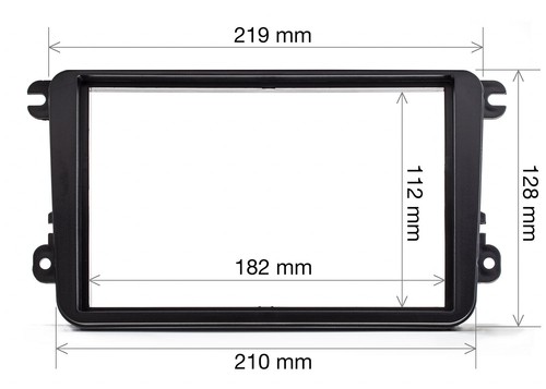 2din radioblende rahmen - 2din,