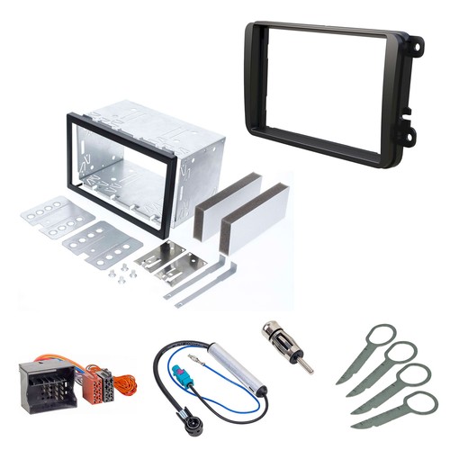 Doppel din einbau set - set, für